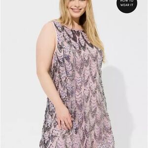 Torrid Sequin Mini Dress